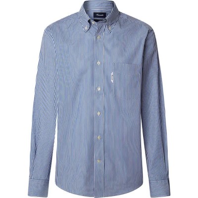 риза,с,дълъг,ръкав,мъжки,ризи,façonnable,bengal,stop,long,sleeve,shirt,blue