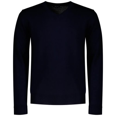 блуза,мъжки,пуловери,façonnable,merino,v,neck,sweater,blue,(marine,blue)