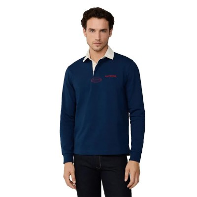 мъжки,блузи,с,яка,façonnable,unirgby,long,sleeve,polo,naval,blue,(blue)