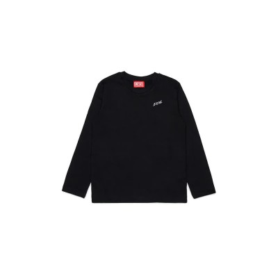 детска,тениска,детски,тениски,diesel,kids,j02528,long,sleeve,t,shirt,black
