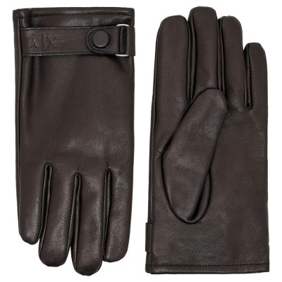 ръкавици,ръкавици,шапки,и,шалове,armani,exchange,xm001969,af19481,gloves,brown,(black)