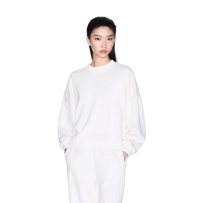 блуза,дамски,блузи,armani,exchange,xw000740,af16111,sweatshirt,iso,(white)