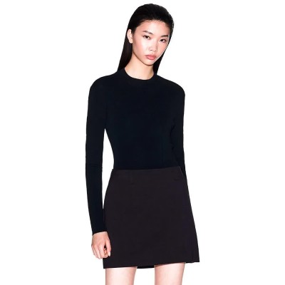 блуза,дамски,пуловери,дамски,плетени,дрехи,armani,exchange,xw000763,af10352,sweater,black