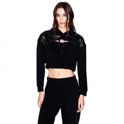 суичър,дамски,блузи,armani,exchange,xw000996,af16111,hoodie,black,(black)