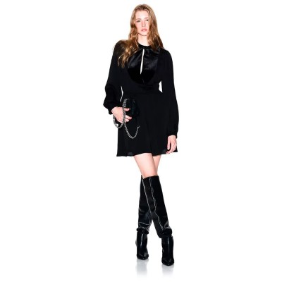 рокля,дамски,поли,и,рокли,armani,exchange,xw001036,af16121,dress,black,(black)