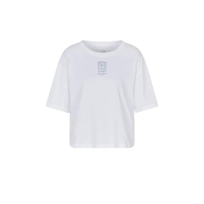 тениска,мъжки,тениски,дамски,тениски,armani,exchange,xw001086,af10356,short,sleeve,t,shirt,white,(optic,white,drink)