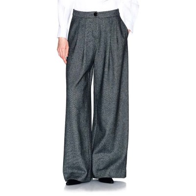 панталони,дамски,панталони,armani,exchange,xw001263,af16146,high,waist,pants,grey,(grey,black)