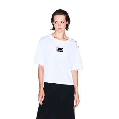 тениска,мъжки,тениски,дамски,тениски,armani,exchange,xw001381,af10356,short,sleeve,t,shirt,white,(optic,white)