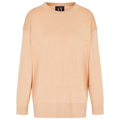 блуза,мъжки,пуловери,дамски,пуловери,armani,exchange,xw001443,af11896,sweater,orange,(sound,sand)