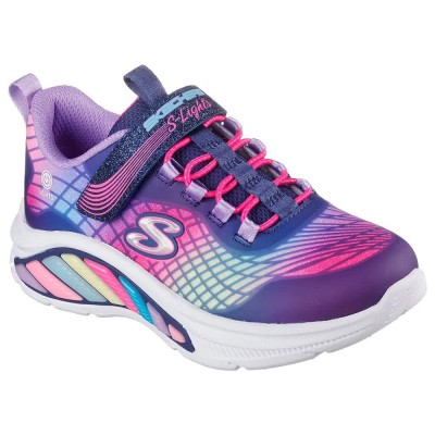 маратонки,детски,маратонки,skechers,rainbow,cruisers,trainers,navy,synthetic,multi,trim,(purple)
