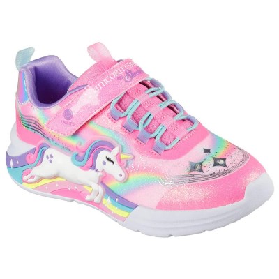 маратонки,детски,маратонки,skechers,unicorn,chaser,trainers,pink,sparkle,mesh,multi,trim,(pink)