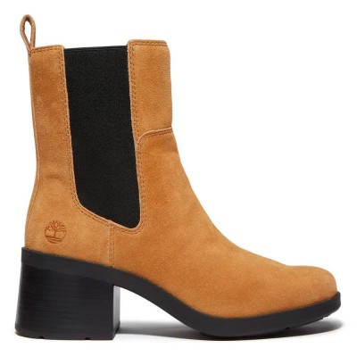 обувки,дамски,боти,дамски,високи,обувки,за,ходене,timberland,bellevaux,mid,boots,brown,suede,(brown)