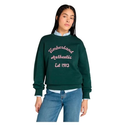 блуза,дамски,блузи,timberland,brushed,back,chest,graphic,sweatshirt,green,gables,(green)