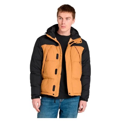 яке,мъжки,якета,timberland,durable,water,repellent,jacket,black,wheat,boot,(orange)