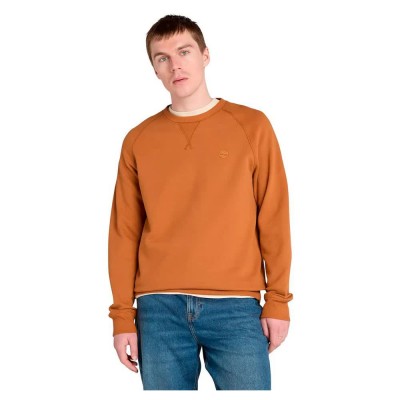 блуза,мъжки,пуловери,timberland,exeter,river,brushed,sweatshirt,leather,brown,(brown)