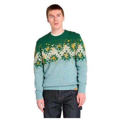 блуза,мъжки,пуловери,timberland,fairisle,sweater,silver,blue