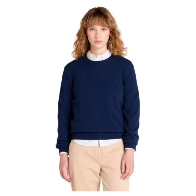 блуза,дамски,пуловери,дамски,плетени,дрехи,timberland,merino,sweater,blue,(peacoat)