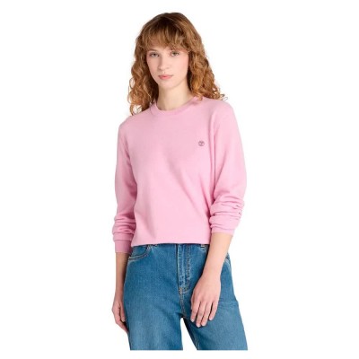 блуза,дамски,пуловери,дамски,плетени,дрехи,timberland,merino,sweater,pink,(polignac)