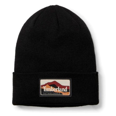 шапка,всички,шапки,timberland,mountain,patch,beanie,black,(black)