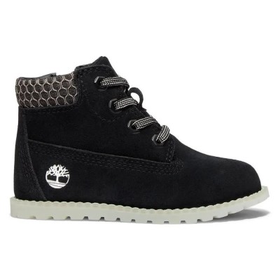обувки,детски,боти,timberland,pokey,pine,mid,boots,black,(black,suede)