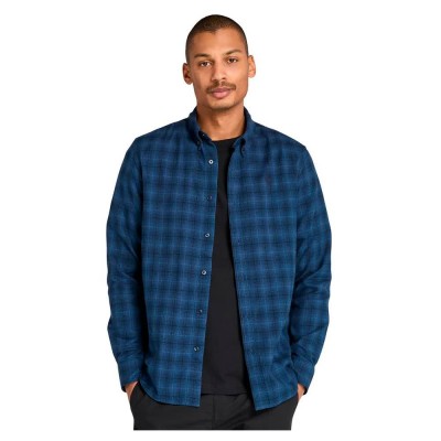 риза,с,дълъг,ръкав,мъжки,ризи,timberland,solucell,plaid,long,sleeve,shirt,oceana,yd,(blue)