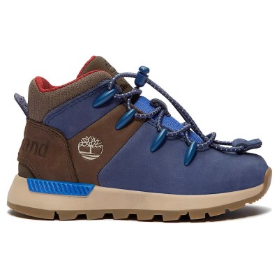маратонки,детски,маратонки,timberland,sprint,trekker,mid,bungee,trainers,dark,blue,nubuck,(blue)