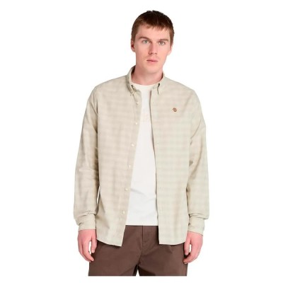 риза,с,дълъг,ръкав,мъжки,ризи,timberland,solucell,plaid,long,sleeve,shirt,angora,yd,(beige)