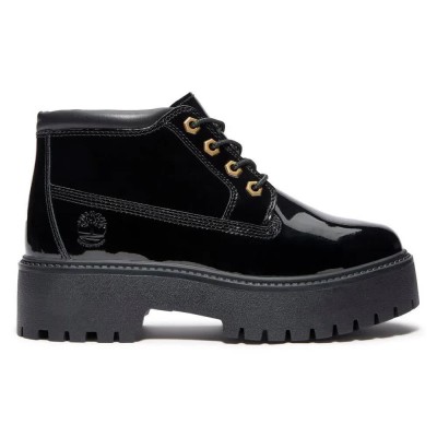 обувки,дамски,боти,дамски,високи,обувки,за,ходене,timberland,stone,street,mid,boots,black,patent,leather