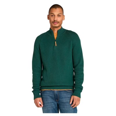 блуза,мъжки,пуловери,timberland,williams,river,textured,half,zip,sweater,green,gables,(green)