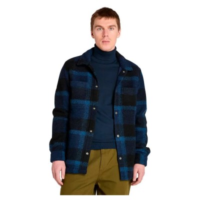 риза,с,дълъг,ръкав,мъжки,ризи,timberland,wool,blend,long,sleeve,shirt,peacoat,yd