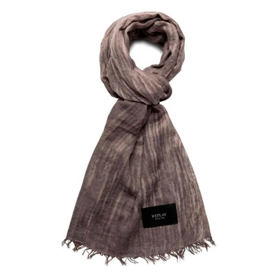 шал,ръкавици,шапки,и,шалове,replay,ax9254.002.a1401d,scarf,brown,(walnut)