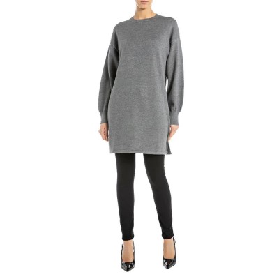 рокля,дамски,поли,и,рокли,replay,dk3903.000.g23372,long,sleeve,short,dress,iron,melange
