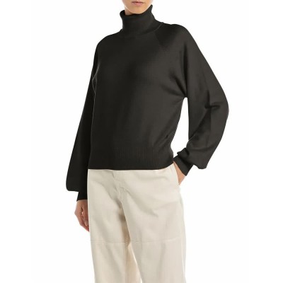 блуза,дамски,пуловери,дамски,плетени,дрехи,replay,dk3904.000.g23372,high,neck,sweater,black