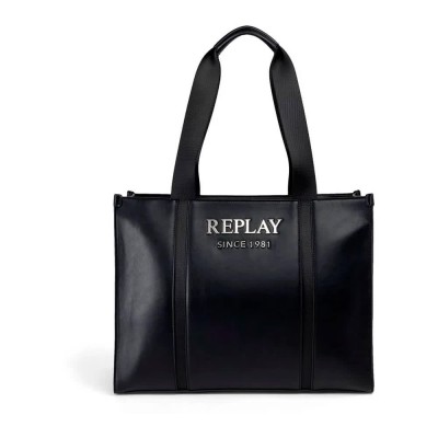 пазарска,чанта,всички,чанти,replay,fw3765.000.a0015g,shopper,bag,black,(black)