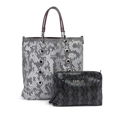 пазарска,чанта,всички,чанти,replay,fw3816.001.a2021b,shopper,bag,black,washed,huckleberry