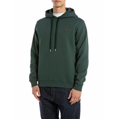 суичър,мъжки,пуловери,replay,m3109.000.23736p,hoodie,green,(bottle,green)