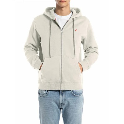 блуза,мъжки,пуловери,replay,m3107.000.23736p,full,zip,sweatshirt,beige,(cloud)