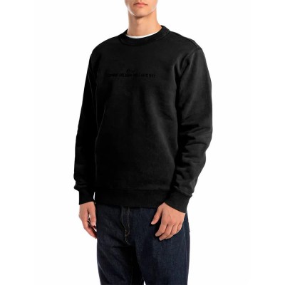 блуза,мъжки,пуловери,replay,m3192.000.23934h,sweatshirt,black,(black)