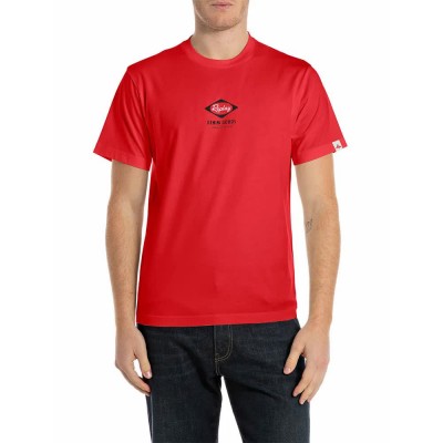 тениска,мъжки,тениски,replay,m3212.000.2660,short,sleeve,t,shirt,red,(red)