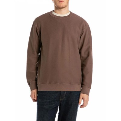 блуза,мъжки,пуловери,replay,m3288.000.23838,sweatshirt,brown,(brown)