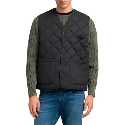потник,мъжки,потници,replay,m8474.000.85312,vest,black,(black)