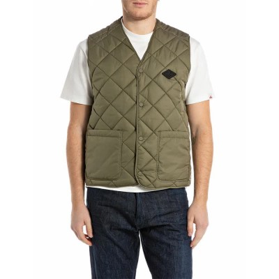 потник,мъжки,жилетки,replay,m8474.000.85312,vest,green,(mud,green)
