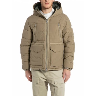 яке,мъжки,якета,replay,m8482.000.85324,padded,jacket,light,coffee