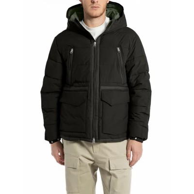 яке,мъжки,якета,replay,m8482.000.85324,padded,jacket,black