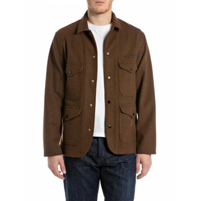 яке,мъжки,якета,replay,m8495.000.85314,jacket,melange,brown