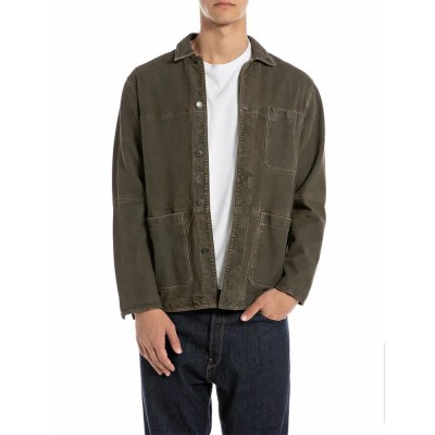 яке,мъжки,якета,дамски,якета,и,палта,replay,m8499.000.85432,leather,jacket,green,(military)