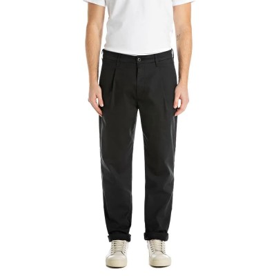 панталони,мъжки,панталони,replay,m9053.000.84999,pants,black