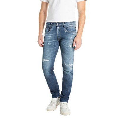 дънки,мъжки,панталони,replay,m914q.000.141932r,jeans,blue,(medium,blue)