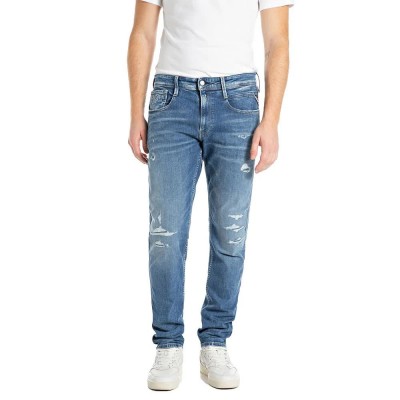 дънки,мъжки,панталони,replay,m914y.000.573928r,jeans,blue,(medium,blue)