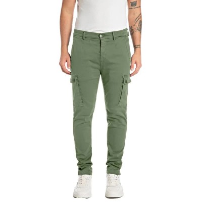 панталони,мъжки,панталони,replay,m9649e.000.8366197,cargo,pants,green,(army,green)
